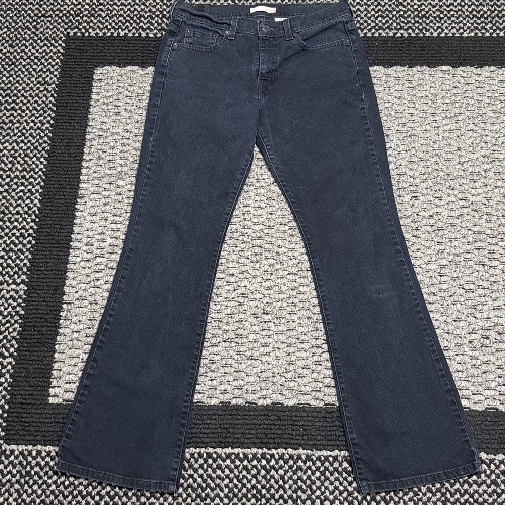 Vintage Levi’s 515 Bootcut Jeans Sz 8 Y2K Classic Dark Wash Casual Denim